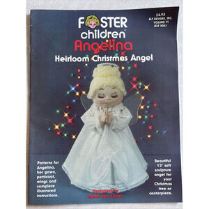 Foster Children Soft Sculpture Christmas Angel Kit Angelina, Craft Doll Kit